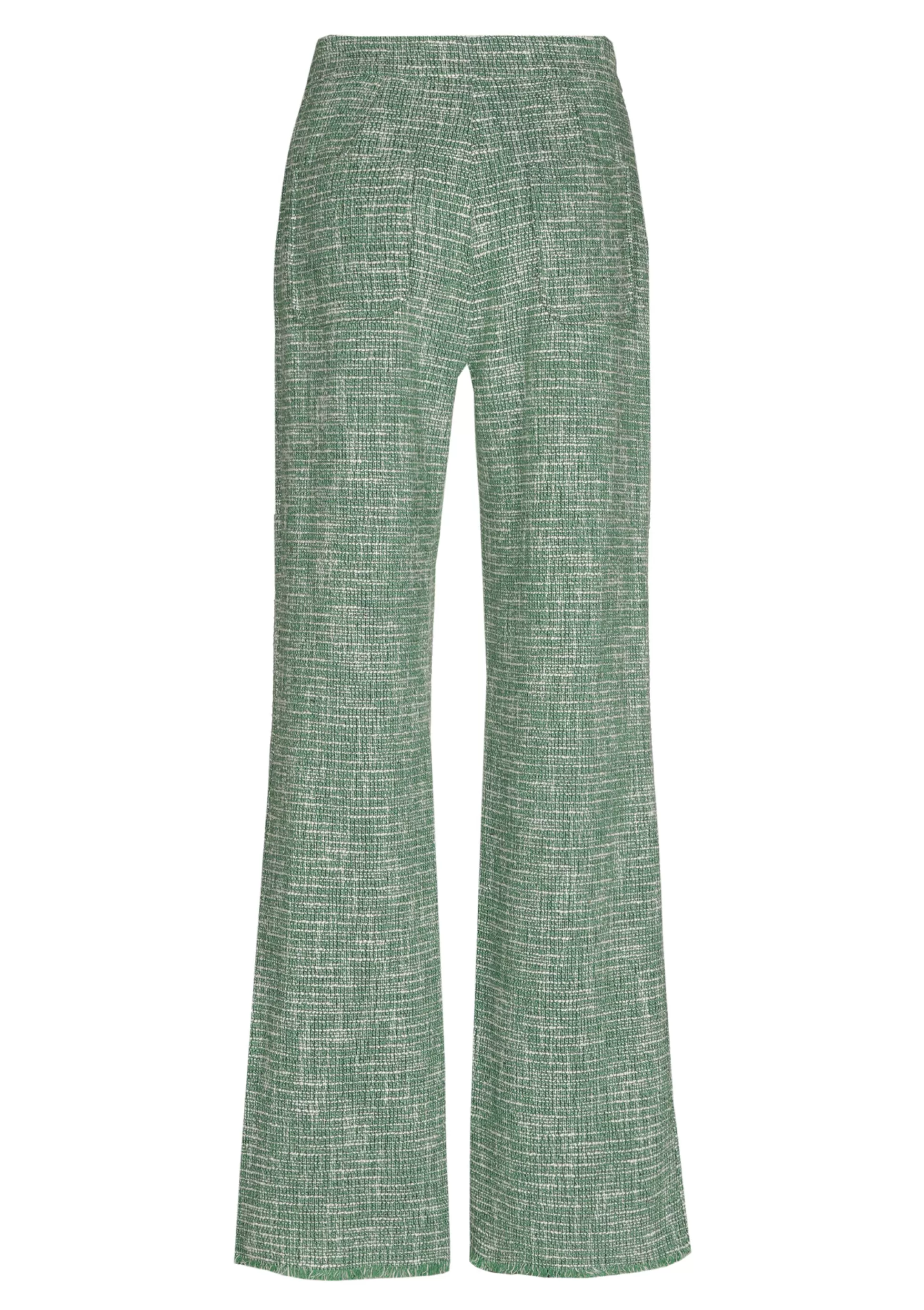 Caroline Biss Trousers*1588-62 / Trousers In Fine Bouclette, Wide Leg, Normal Waist